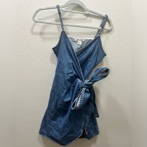 BILLABONG Denim Wrap Dress